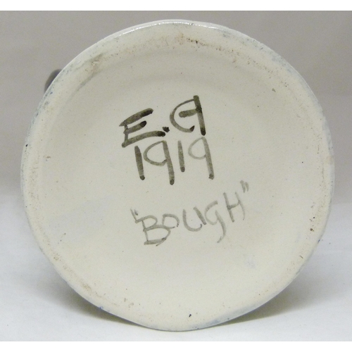 313 - Elizabeth Armour (Glasgow School of Art) for Bough Studio Pottery of Edinburgh, hand-painted toby ju... 