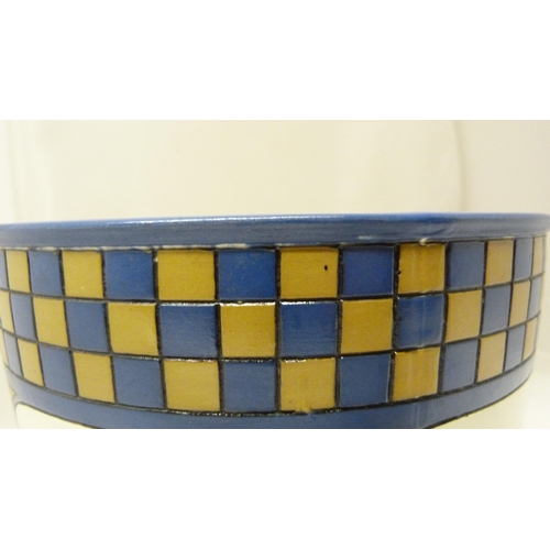 315 - Villeroy & Boch 'Whiplash' pattern Art Deco-style jardinière, c. early part 20th century, with p... 