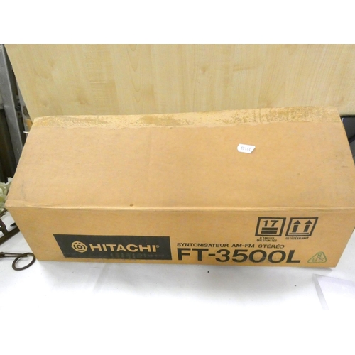 222 - Hitachi FT-3500L AM/FM stereo unit.