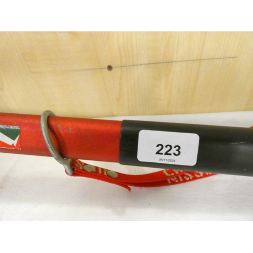 223 - Modern Cassin ice axe.