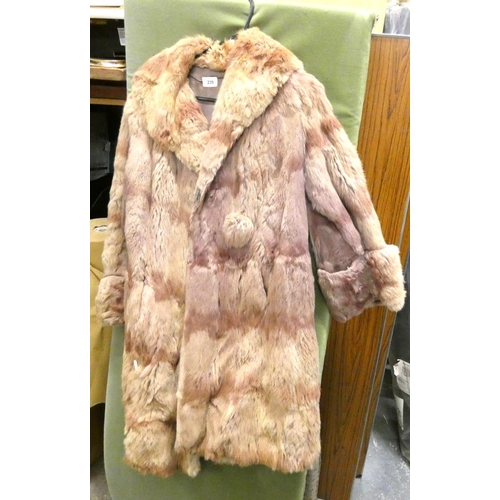 Vintage Regal of London rabbit fur coat