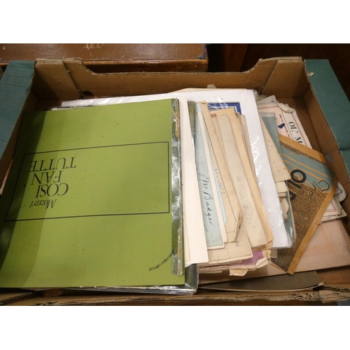 298 - Large box of vintage sheet music.