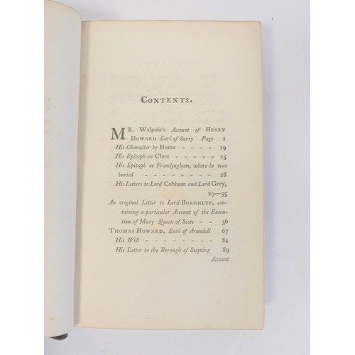 10 - HOWARD CHARLES.  Historical Anecdotes of Some of the Howard Family. A family copy. Eng. ti... 