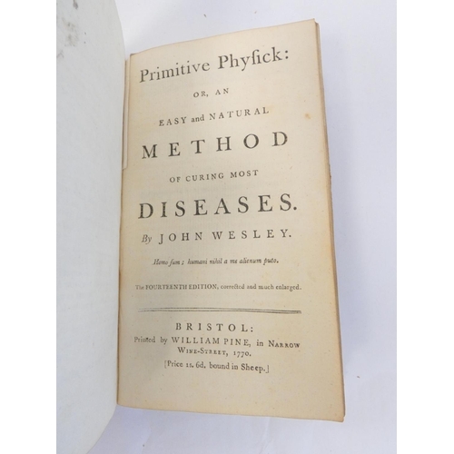 11 - WESLEY JOHN (Trans).  Advices with Respect to Health Extracted from a Late Author (S-... 