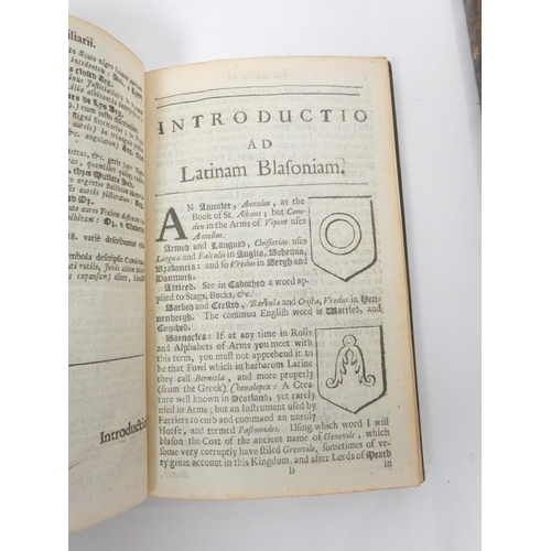 13 - GIBBON JOHN.  Introductio Ad Latinam Blasoniam, An Essay to a More Correct Blason in Latin... 