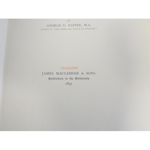 22 - SCOTT SIR WALTER.  The Homes & Haunts of Sir Walter Scott by G. A. Napier. Ltd. ed. 55... 