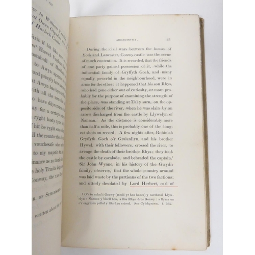 3 - WILLIAMS REV. ROBERT. The History & Antiquities of the Town of Aberconwy & Its Neighbou... 