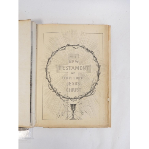 30 - Illustrated London News (Pubs).  The New Testament ... by Eminent Artists. 2 fldg. linen b... 