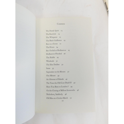 31 - NICHOLSON NORMAN.  A Local Habitation, 1973 and Selected Poems, 1972. Each in wrappers &am... 