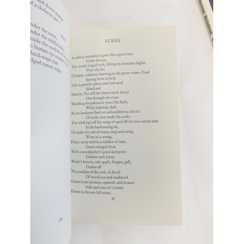 31 - NICHOLSON NORMAN.  A Local Habitation, 1973 and Selected Poems, 1972. Each in wrappers &am... 