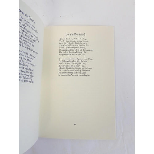 31 - NICHOLSON NORMAN.  A Local Habitation, 1973 and Selected Poems, 1972. Each in wrappers &am... 