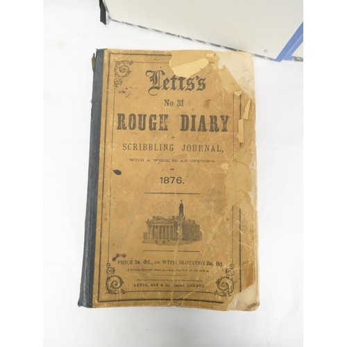 5 - ATKINSON MATTHEW HUTTON.  Four manuscript diaries kept by engineer & amateur watercolo... 