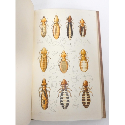 6 - DENNY HENRY.  Monographia Anoplurorum Britanniae or An Essay on the British Species of Par... 