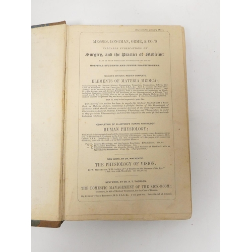 7 - CURTIS JOHN HARRISON.  A Treatise on the Physiology & Pathology of the Ear. Hand col. ... 