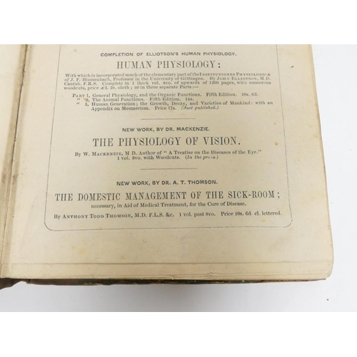 7 - CURTIS JOHN HARRISON.  A Treatise on the Physiology & Pathology of the Ear. Hand col. ... 