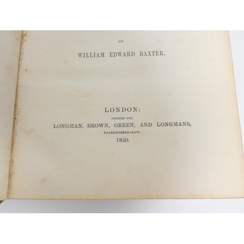 8 - BAXTER WILLIAM EDWARD.  Impressions of Central & Southern Europe Being Notes of Succes... 