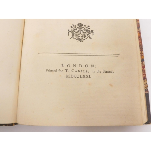 9 - (JOHNSON SAMUEL).  Thoughts on the Late Transactions Respecting Falkland's Islands. 75pp. ... 