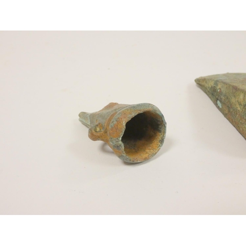 272 - Two Bronze age socketed axeheads c1000BC. (2)