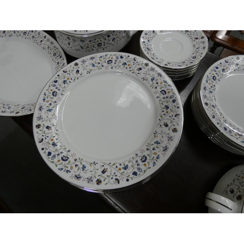 420 - Large RC floral dinner service.