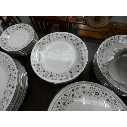 420 - Large RC floral dinner service.