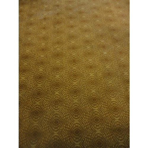 544 - Gold ground coloured rug.