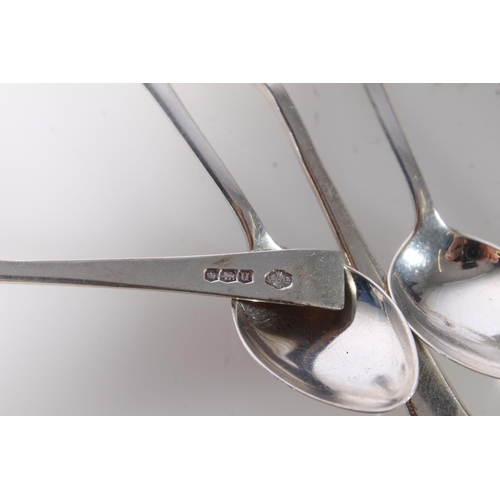 554 - Set of six silver egg spoons or coffee spoons by William Hutton & Sons Ltd, Sheffield 1937, 42.3... 