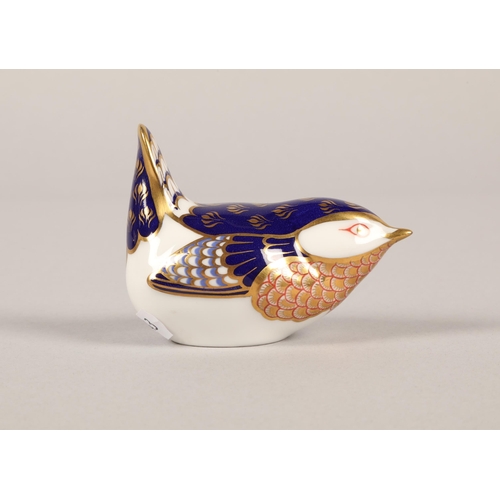 2 - Royal Crown Derby paperweight bird