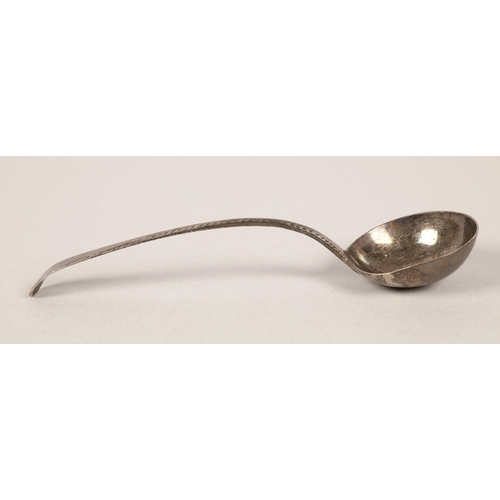 218 - Silver serving spoon, London c.1773, 46g