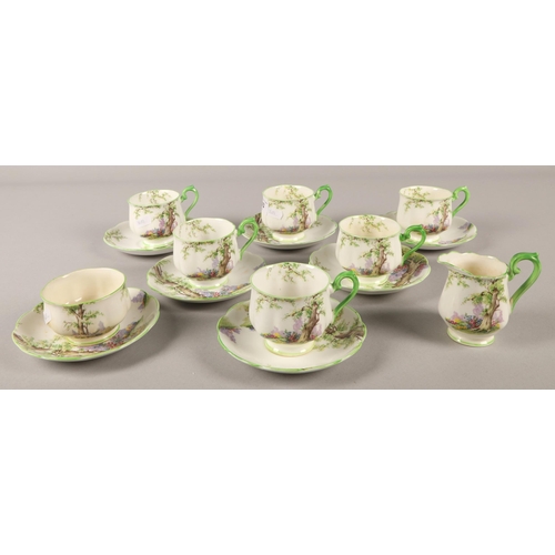 243 - Royal Albert 'Rosewood Tree' part tea set