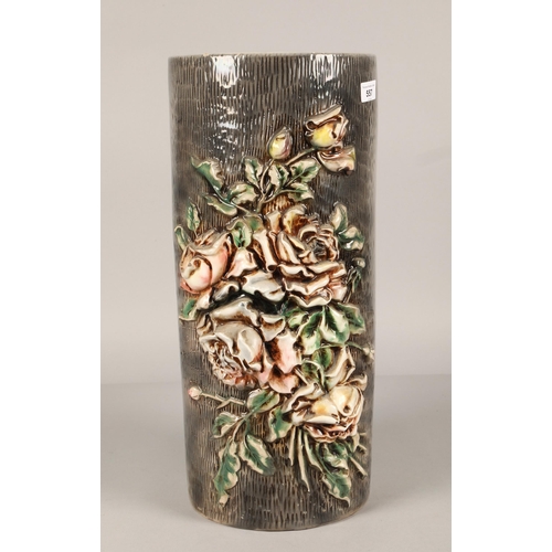 557 - Umbrella stand with posy flower decoration