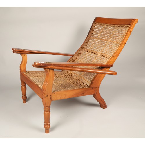 610 - Rattan 'plantation' chair