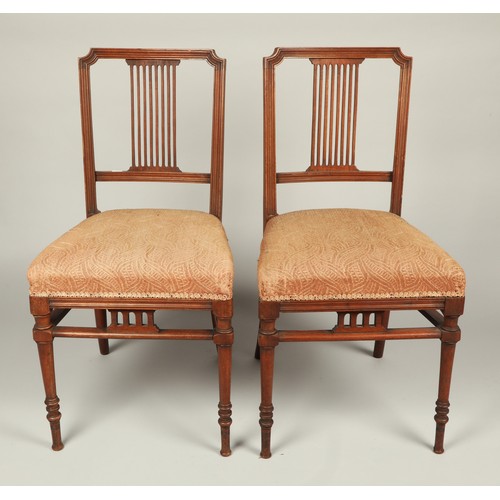 620 - Pair bedroom chairs 