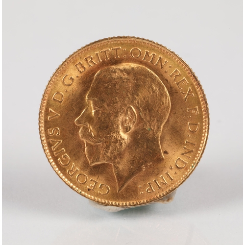 177 - George V 1913 half sovereign 