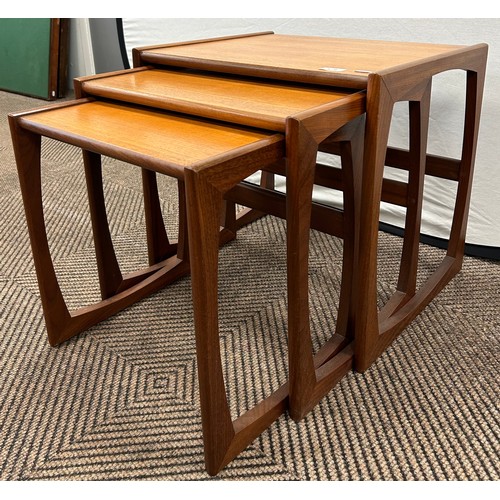 579 - G-Plan nest of three mid-century tables