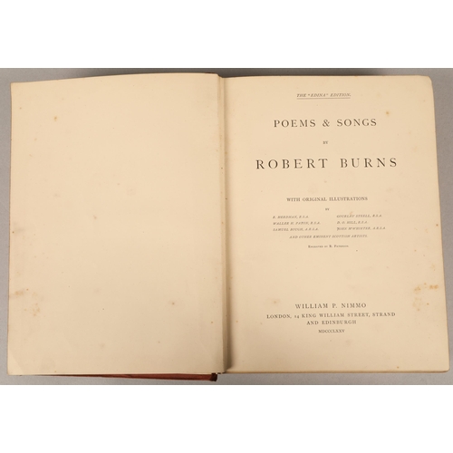 270 - Three books including The Poetical Works of Robert Burns, etc