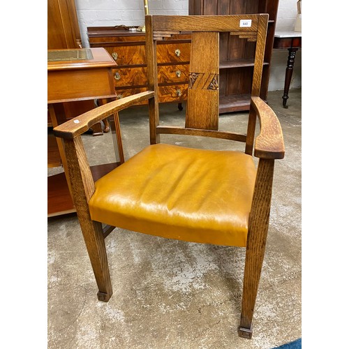 640 - Oak dining chair 