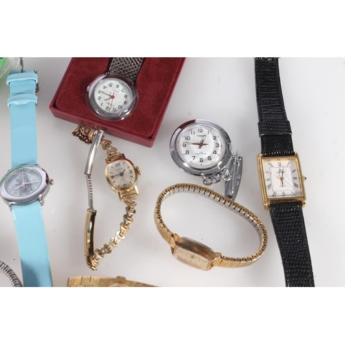 730 - Gents Rotary automatic 21 jewel wrist watch boxed, Scooby Doo watch, nurses watches etc.