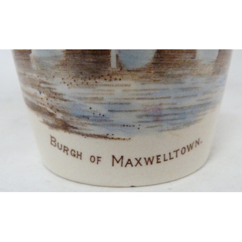 318 - Doulton Burslem ceramic beaker to commemorate sixty years reign of Her Majesty Queen Victoria, 20th ... 