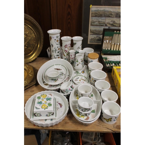 105 - Portmeirion Botanic Garden dinner ware.