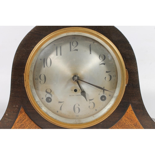 23 - Seth Thomas Napoleon Hat mantel clock.