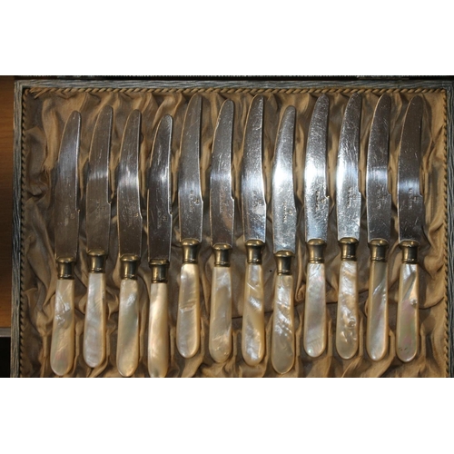 339 - Cased silver plated flatware, etc.