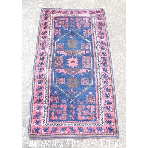 916 - Turkish Yagcibedir type rug, 213cm x 117cm.