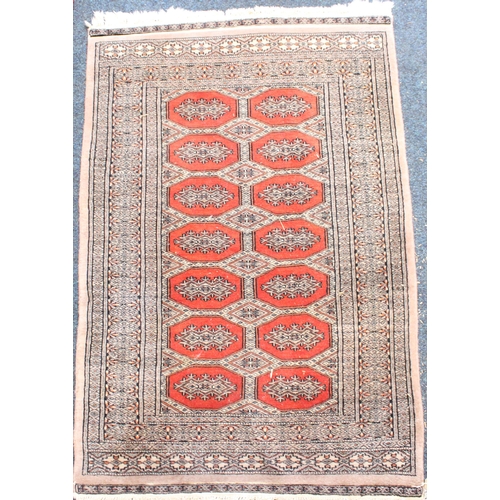 930 - Pakistan Bokhara type rug, 124cm x 85cm.