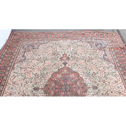 934 - Large Persian Tabriz carpet, 348cm x 270cm.