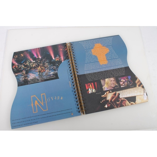 366 - MTV Unplugged book, in original box number 56454