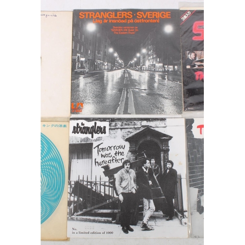 371 - Stranglers singles to include Japanese pressings, John Peel Session 1977, etc (6)