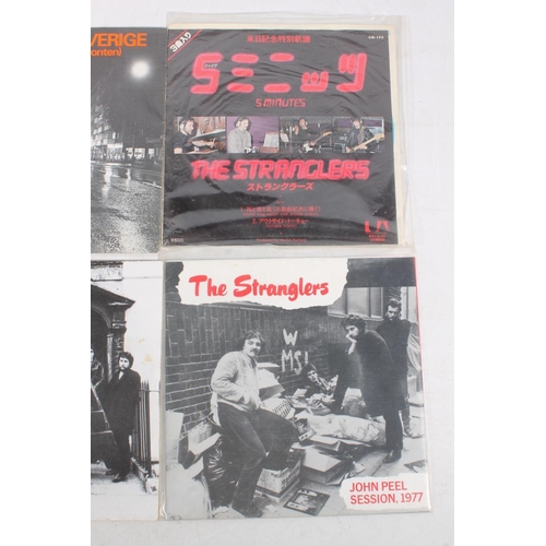 371 - Stranglers singles to include Japanese pressings, John Peel Session 1977, etc (6)