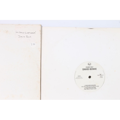 379 - David Bowie records to include The Other Bowie Limited Edition, Dead Man Walking Promo Only, Ziggy 2... 