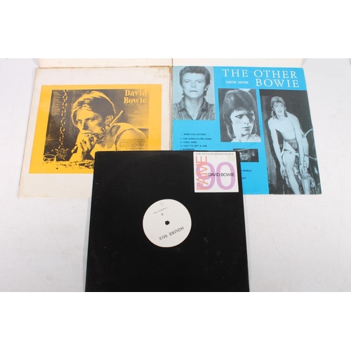 379 - David Bowie records to include The Other Bowie Limited Edition, Dead Man Walking Promo Only, Ziggy 2... 