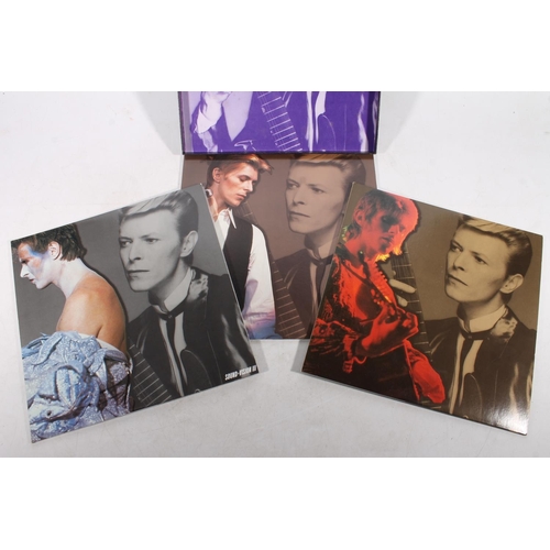 380 - David Bowie Sound and Vision six record boxset on clear vinyl.